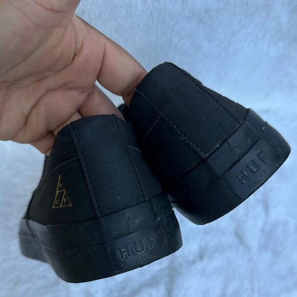 Huf unisex Black Slip-On Shoes - Picture 5 of 10